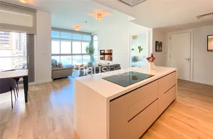 Kitchen image for: Apartment - 2 Bedrooms - 3 Bathrooms for sale in Iris Blue - Dubai Marina - Dubai, Image 1