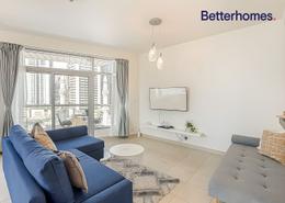 صورةغرفة المعيشة لـ: شقة - 1 غرفة نوم - 2 حمامات للكراء في برج بلاكلي - بارك أيلندز - دبي مارينا - دبي, صورة 1