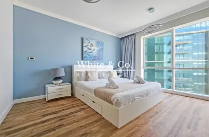 Apartment - 2 Bedrooms - 3 Bathrooms for rent in Al Bateen Residences - Jumeirah Beach Residence - Dubai