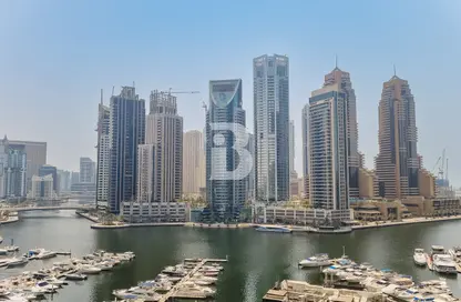 Apartment - 3 Bedrooms - 4 Bathrooms for rent in Al Fairooz Tower - Emaar 6 Towers - Dubai Marina - Dubai