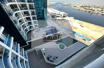 صورة لـ منظر مائي. شقة - 2 غرف نوم - 3 حمامات للايجار في برج الواحة - الراشدية 1 - الراشدية - عجمان ، صورة رقم 1
