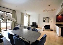 Living / Dining Room image for: Apartment - 1 bedroom - 2 bathrooms for rent in Murjan 2 - Murjan - Jumeirah Beach Residence - Dubai, Image 1