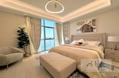 Apartment - 1 Bedroom - 2 Bathrooms for sale in Ajman Creek Towers - Al Rashidiya 1 - Al Rashidiya - Ajman
