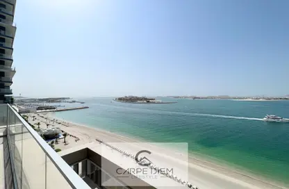 Water View image for: Apartment - 1 Bedroom - 1 Bathroom for rent in Beach Isle - EMAAR Beachfront - Dubai Harbour - Dubai, Image 1
