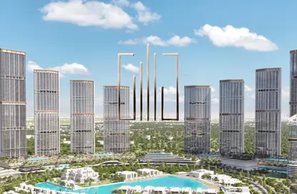 Apartment - 1 Bedroom - 2 Bathrooms for sale in 320 Riverside Crescent - Sobha Hartland II - Bukadra - Dubai