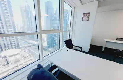 Office Space - Studio - 2 Bathrooms for rent in Aspin Tower - Sheikh Zayed Road - Dubai