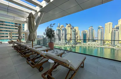 Apartment - 1 Bedroom - 2 Bathrooms for rent in Vida Residences Dubai Marina - Dubai Marina - Dubai