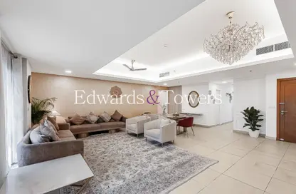Apartment - 2 Bedrooms - 2 Bathrooms for rent in Al Andalus Tower A - Al Andalus - Jumeirah Golf Estates - Dubai