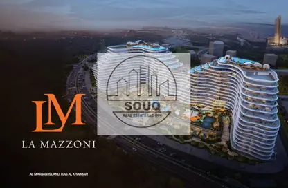 Apartment - 1 Bedroom - 2 Bathrooms for sale in La Mazzoni - Al Marjan Island - Ras Al Khaimah