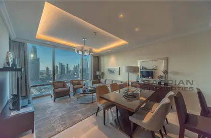Apartment - 1 Bedroom - 2 Bathrooms for rent in The Address Residence Fountain Views 1 - The Address Residence Fountain Views - Downtown Dubai - Dubai