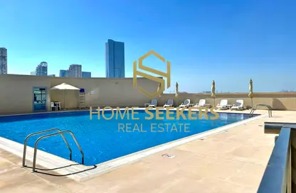 Apartment - Studio - 1 Bathroom for rent in Julphar Residence - Al Reem Island - Abu Dhabi