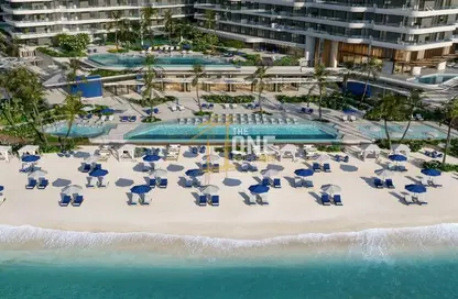 Pool image for: Apartment - 3 Bedrooms - 4 Bathrooms for sale in Nikki Beach Residences - Al Marjan Island - Ras Al Khaimah, Image 1