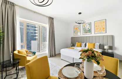 شقة - 1 حمام للايجار في برج أيكون 2 - (JLT) مجمع L - أبراج بحيرة الجميرا - دبي