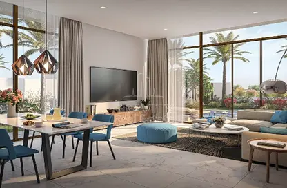 Living / Dining Room image for: Apartment for sale in Al Jubail Island - Abu Dhabi, Image 1