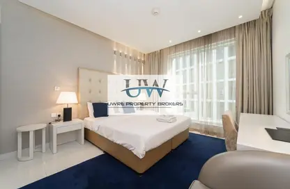 Room / Bedroom image for: Apartment - 2 Bedrooms - 3 Bathrooms for rent in DAMAC Maison The Vogue - Business Bay - Dubai, Image 1