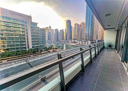 صورةشرفة لـ: شقة - 2 غرف نوم - 2 حمامات للبيع في A برج سيلفرين - سيلفيرين - دبي مارينا - دبي, صورة 1