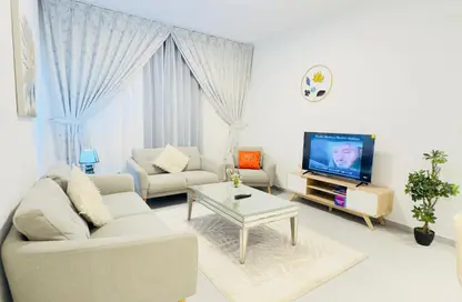 Apartment - 1 Bedroom - 1 Bathroom for rent in Areej Apartments - Aljada - Sharjah