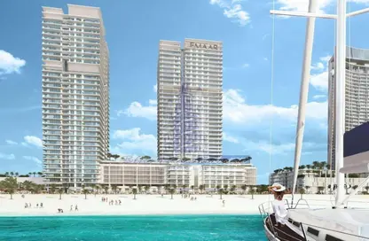 Apartment - 3 Bedrooms - 3 Bathrooms for sale in Marina Vista - EMAAR Beachfront - Dubai Harbour - Dubai
