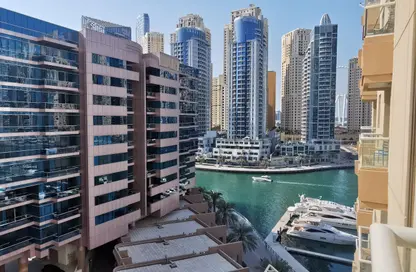 Apartment - 1 Bedroom - 2 Bathrooms for rent in Marina Sail - Dubai Marina - Dubai