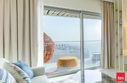 Apartment - 1 Bedroom - 1 Bathroom for sale in Grand Bleu Tower 1 - EMAAR Beachfront - Dubai Harbour - Dubai