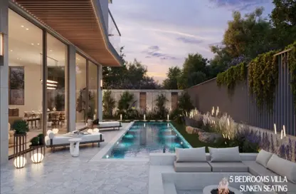 Villa - 5 Bedrooms - 7 Bathrooms for sale in Knightsbridge - Meydan - Dubai