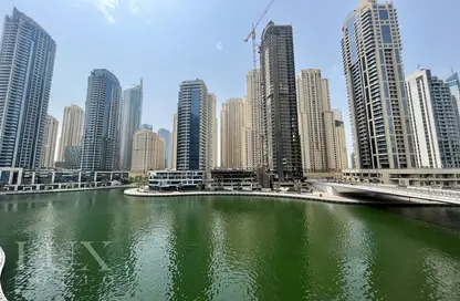 Water View image for: Apartment - 1 Bathroom for rent in Orra Harbour Residences and Hotel Apartments - Dubai Marina - Dubai, Image 1