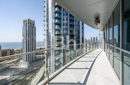 Apartment - 3 Bedrooms - 3 Bathrooms for rent in Marina Terrace - Dubai Marina - Dubai