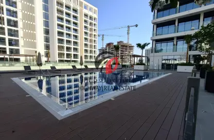 Apartment - Studio - 1 Bathroom for rent in Azizi Riviera 59 - Meydan One - Meydan - Dubai
