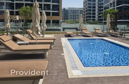 Apartment - Studio - 1 Bathroom for rent in AZIZI Riviera 39 - Meydan One - Meydan - Dubai