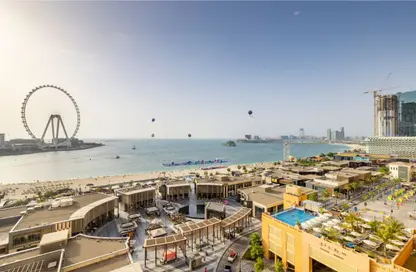 Apartment - 3 Bedrooms - 4 Bathrooms for rent in Roda Amwaj Suites - Amwaj - Jumeirah Beach Residence - Dubai