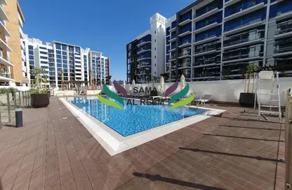 Pool image for: Apartment - 1 Bedroom - 2 Bathrooms for rent in Azizi Riviera 25 - Meydan One - Meydan - Dubai, Image 1