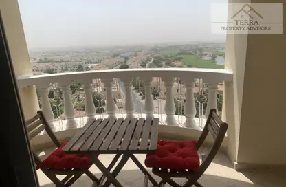 Balcony image for: Apartment - 1 Bathroom for rent in Royal Breeze 4 - Royal Breeze - Al Hamra Village - Ras Al Khaimah, Image 1