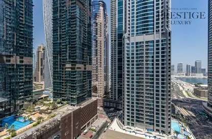 Apartment - 1 Bedroom - 2 Bathrooms for sale in Marina Heights - Dubai Marina - Dubai