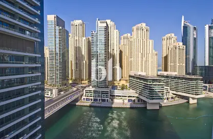 شقة - 1 حمام للبيع في B برج سيلفرين - سيلفيرين - دبي مارينا - دبي