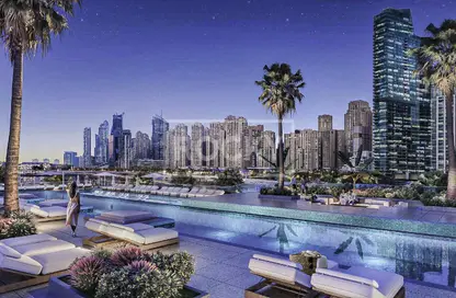 صورة لـ حوض سباحة شقة - غرفة نوم - 2 حمامات للبيع في بلوواترز باي - بلوواترز - دبي ، صورة رقم 1