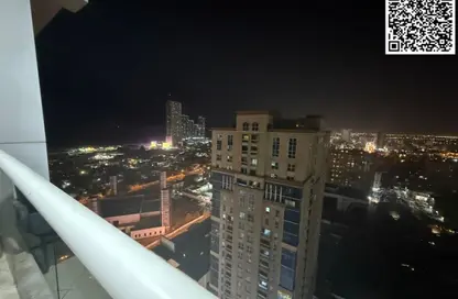شقة - 2 غرف نوم - 3 حمامات للايجار في أبراج عجمان وان - الصوان - عجمان