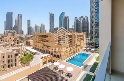 Apartment - 2 Bedrooms - 3 Bathrooms for rent in Bellevue Tower 1 - Bellevue Towers - Downtown Dubai - Dubai