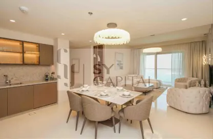 Apartment - 2 Bedrooms - 3 Bathrooms for rent in Grand Bleu Tower 1 - EMAAR Beachfront - Dubai Harbour - Dubai
