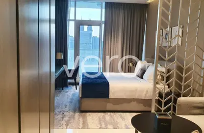 Apartment - 1 Bathroom for rent in Damac Maison Prive A - Damac Maison Prive - Business Bay - Dubai