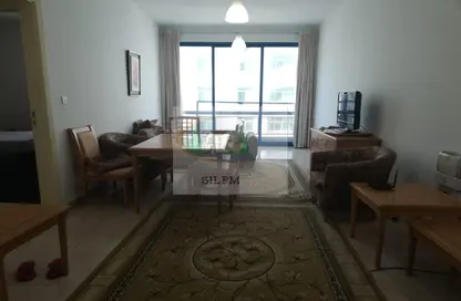 Living / Dining Room image for: Apartment - 1 Bedroom - 1 Bathroom for rent in Al Salam Street - Abu Dhabi, Image 1