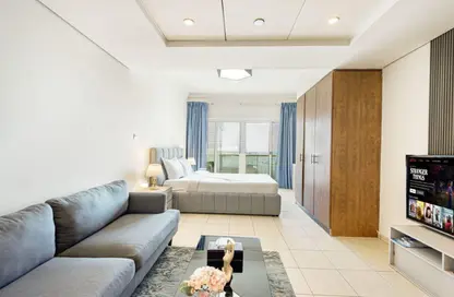 Apartment - Studio - 1 Bathroom for rent in Lake View Tower - JLT Cluster B - Jumeirah Lake Towers - Dubai