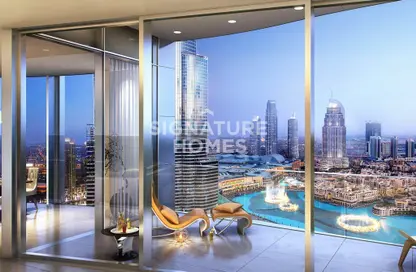 Gym image for: Apartment - 5 Bedrooms - 7 Bathrooms for sale in IL Primo - Opera District - Downtown Dubai - Dubai, Image 1
