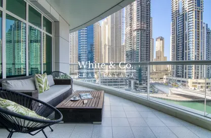 Apartment - 2 Bedrooms - 2 Bathrooms for rent in The Atlantic - Dubai Marina - Dubai