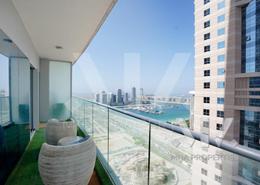 Apartment - 1 bedroom - 2 bathrooms for rent in Damac Heights - Dubai Marina - Dubai