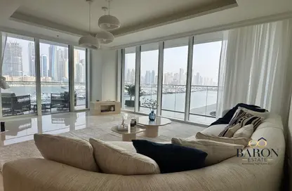 Apartment - 3 Bedrooms - 3 Bathrooms for rent in Palace Beach Residence - EMAAR Beachfront - Dubai Harbour - Dubai