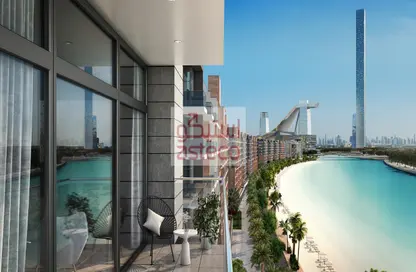 Pool image for: Apartment - 2 Bedrooms - 2 Bathrooms for sale in AZIZI Riviera 38 - Meydan One - Meydan - Dubai, Image 1