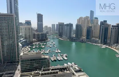 Apartment - 3 Bedrooms - 4 Bathrooms for sale in Silverene Tower A - Silverene - Dubai Marina - Dubai