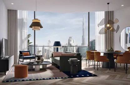 Apartment - 1 Bedroom - 2 Bathrooms for sale in Peninsula Three - Peninsula - Business Bay - Dubai