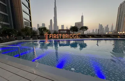 شقة - 2 غرف نوم - 3 حمامات للايجار في برج فيدا دبي مول 1 - فيدا ريزيدنس دبي مول - دبي وسط المدينة - دبي