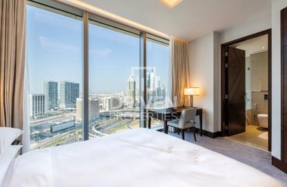 النزل و الشقق الفندقية - 3 غرف نوم - 3 حمامات للبيع في 1 فندق العنوان-سكاي فيو - أبراج العنوان سكاي فيو - دبي وسط المدينة - دبي